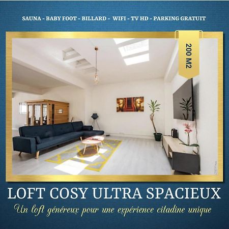 Loft Cosy - Hypercentre - Sauna - 200M2 - Wifi Graulhet Dış mekan fotoğraf